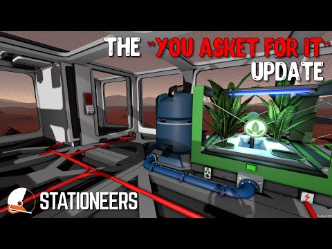 Video: Sim Manajemen Pesawat Luar Angkasa Dean Hall Stationeers Kini Tersedia Di Steam Early Access