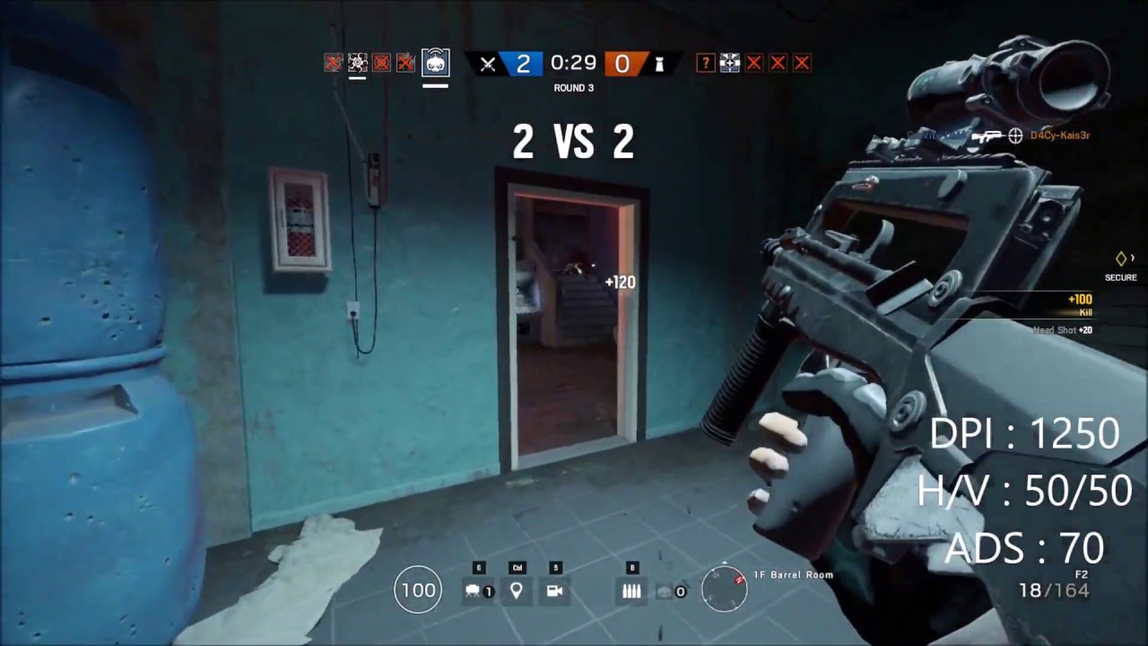 Dpi R6s Sensitivity and DPI testing - Rainbow Six Siege - YouTube