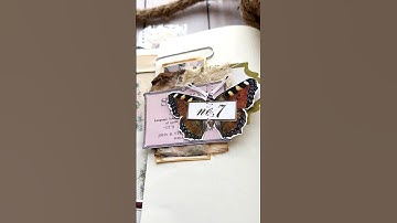 EASY junk journal ephemera: altered paperclip embellishment