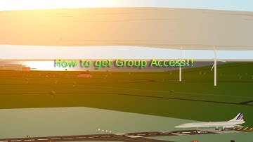 How to get Group Access in PTFS!!(Roblox)