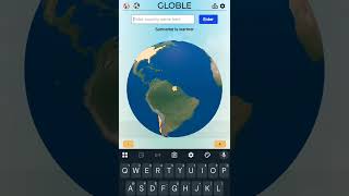 Globle 22.5.2026 #map #geographythroughmaps #mapguide #geography #quiz #sporcle #googleearth