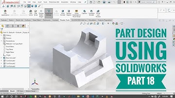 Solidworks tutorial for beginners exercise 18 in [2020]