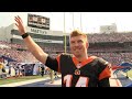 Andy Dalton overwhelmed by Bills fans' support