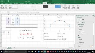 Modelling in EXCEL