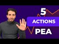 5 actions à acheter pour investir avec un PEA (2021)