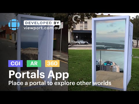 Portals AR (Augmented Reality) ARKit / ARCore