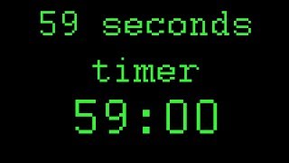 59 Seconds Timer