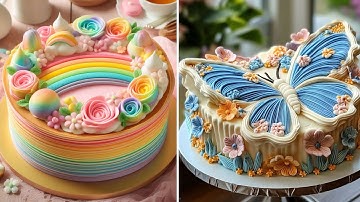 Top 100+ So Beautiful Cake Decorating Ideas Like a Pro | Most Satisfying Cake Tutorials Video #65