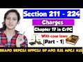 Charges in CrPC, Sections 211 to 224 CrPC, Part 1