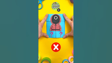 Solving Paper Craft Puzzle with Creepy Konster Yarnaby by Poppy PlayTime #puzzle #yarnaby #diy