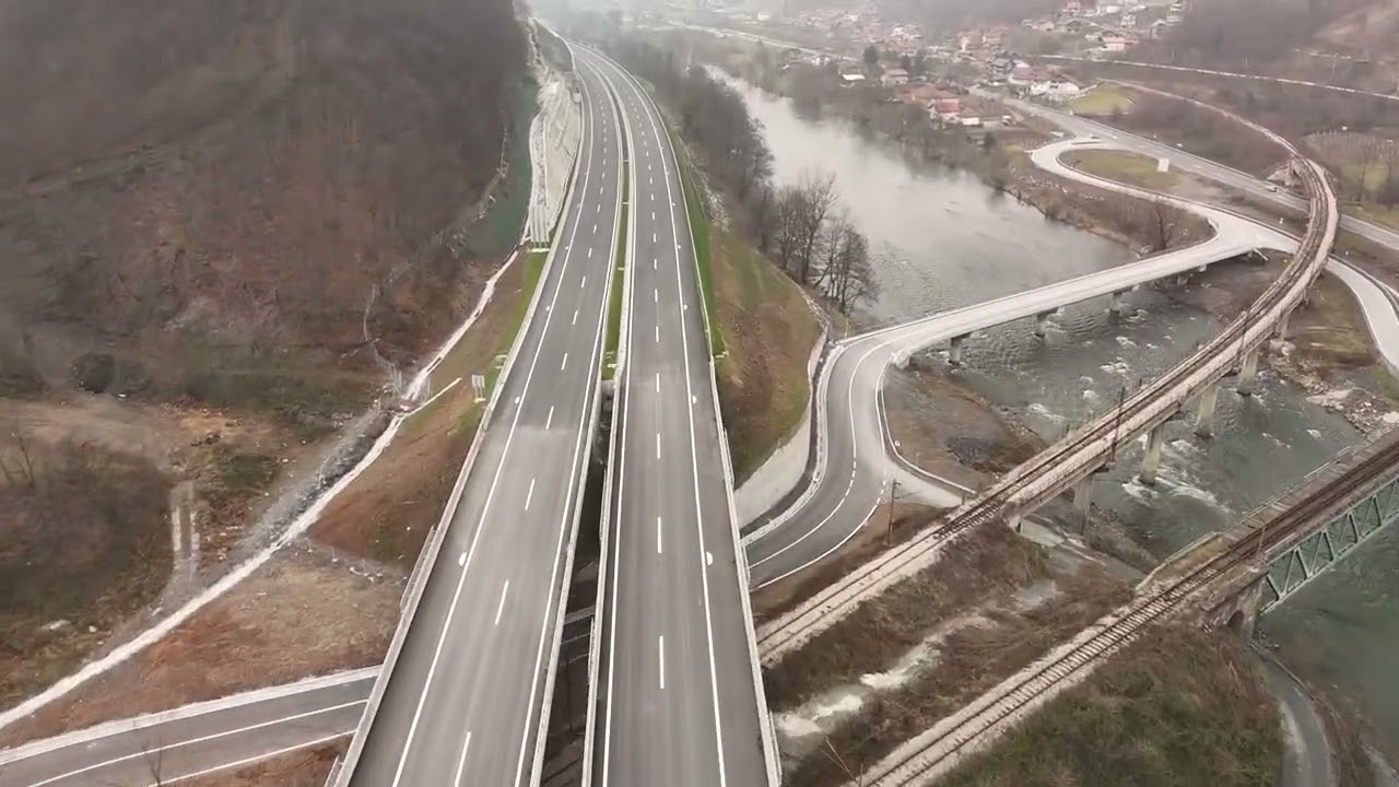 JP Autoceste FBiH - Nova dionica Koridora Vc | Poprikuše – Nemila – Vranduk