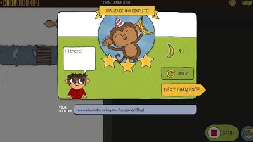 CodeMonkey level 100-105