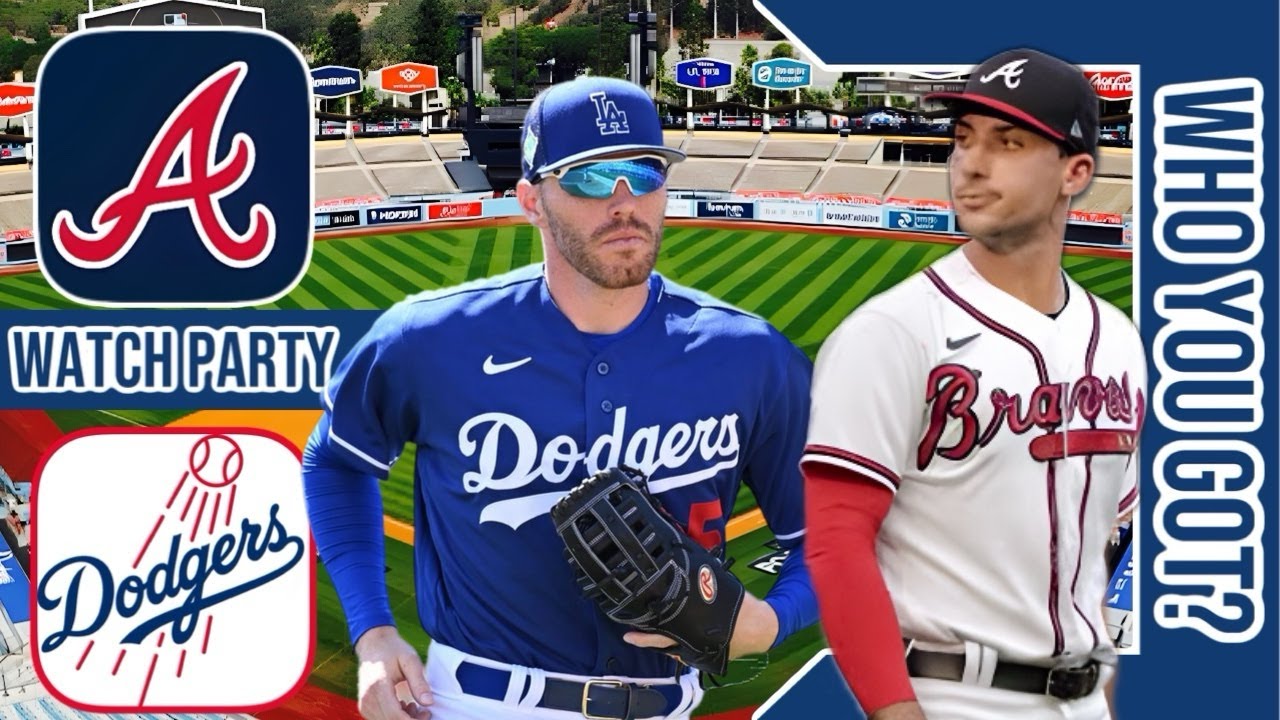 Atlanta Braves vs LA Dodgers Live Play by Play & Reaction Stream