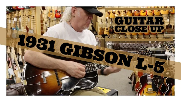 "Guitar Close Up" - 1931 Gibson L-5 Sunburst | Norman's Rare Guitars