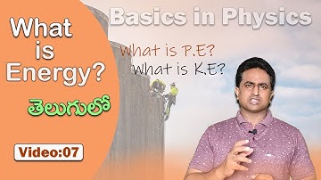What is Energy in Physics? explained in telugu || Basics in physics video series ||