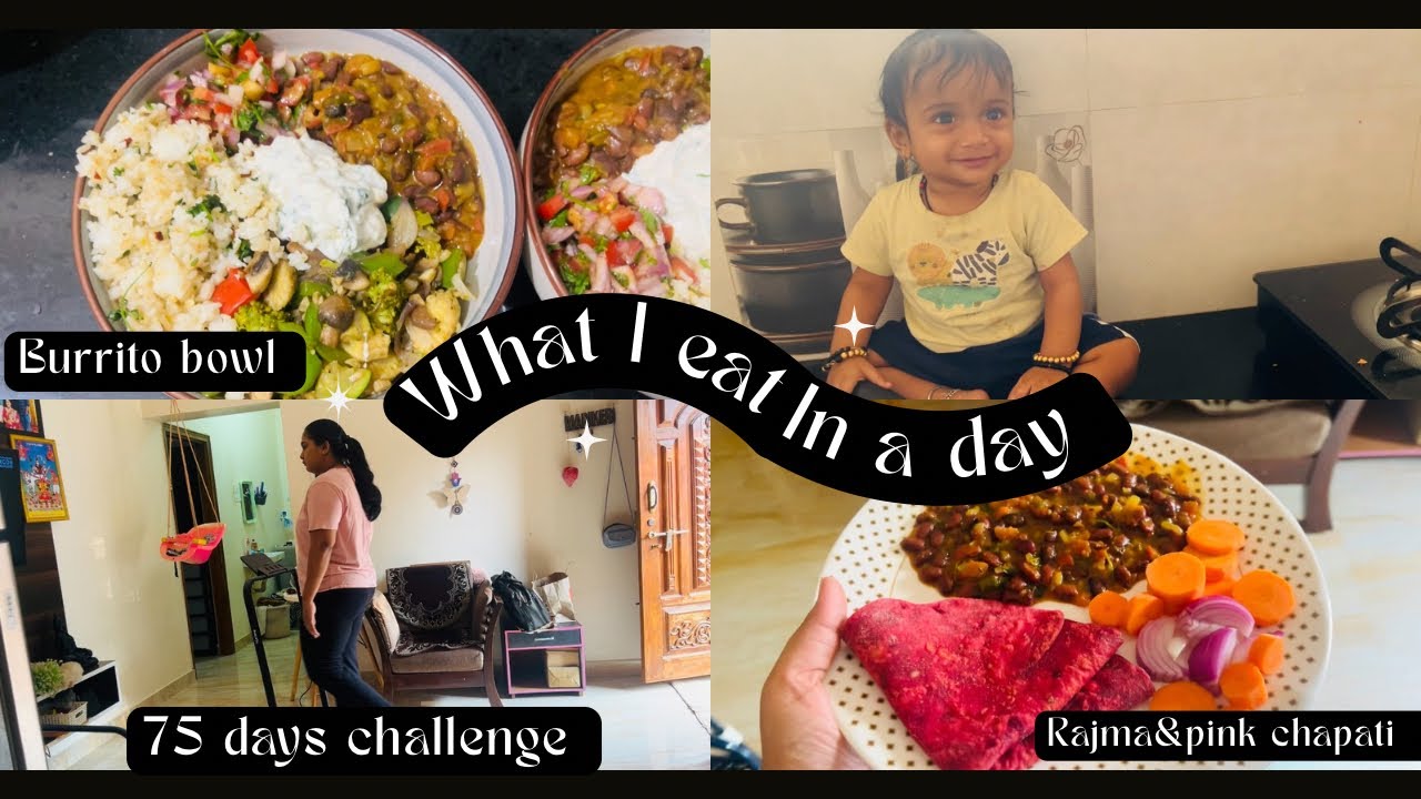 75 days healthy lifestyle challenge | Day 1 |what I eat in a day | healthy recipes | 