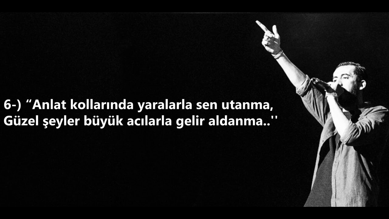 Turkce Rap Ten Gorsellerle Destekli Secmece 83 Vurucu Soz Onedio Com