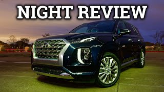 2020 Hyundai Palisade Night Review & Drive | Sweet LED and Ambient Lights!