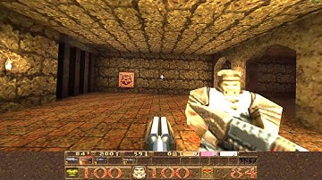 Quake: Player VS. BOTS - DM1: Place of Two Deaths