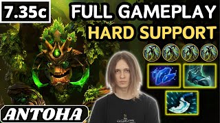 7.35c - Antoha TREANT PROTECTOR Hard Support Gameplay 20 ASSISTS - Dota 2 Full Match Gameplay