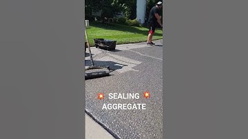 💥 SEALING AGGREGATE DRIVEWAYS