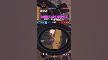 BOSG DOUBLE SPAWN PEEK                  #rainbowsixsiege