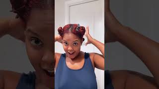 How I got my red hair color &amp; curls at home! | Hair Dye DIY