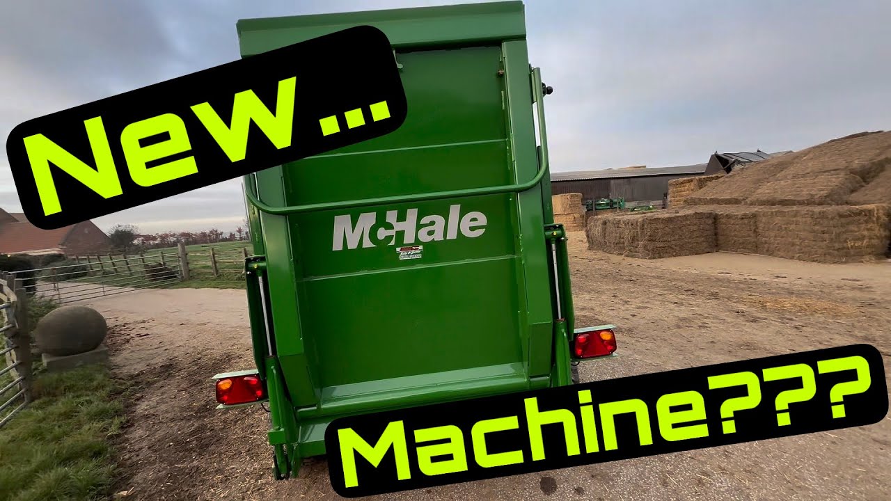 Ноябрьские тюки силоса! Купили новую машину…