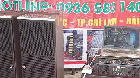 Giới Thiệu Loa Sự Kiện. Array RCF. JBL 725.cty0936583140