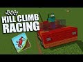 Monster School : HILL CLIMB RACING CHALLENGE - Minecraft Animation