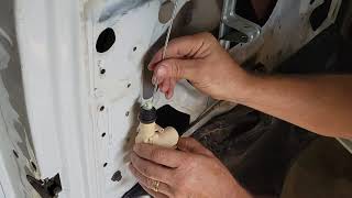 K-man Builds - Installing Universal Electric door lock kit from A1 Electric, P/N W01F-712T by Kman Builds 2,004 views 2 years ago 26 minutes