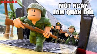 Một Ngày Làm QUÂN ĐỘI Trong ROBLOX