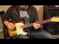 Fender Custom Shop 62 Custom Telecaster in Faded 3 Tone Sunburst