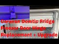 Caravan Dometic Fridge Freezer Door Hinge Replacement + Upgrade