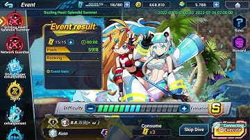 Megaman X Dive—Sizzling Heat! Splendid Summer Event All Hidden Elements (TW)