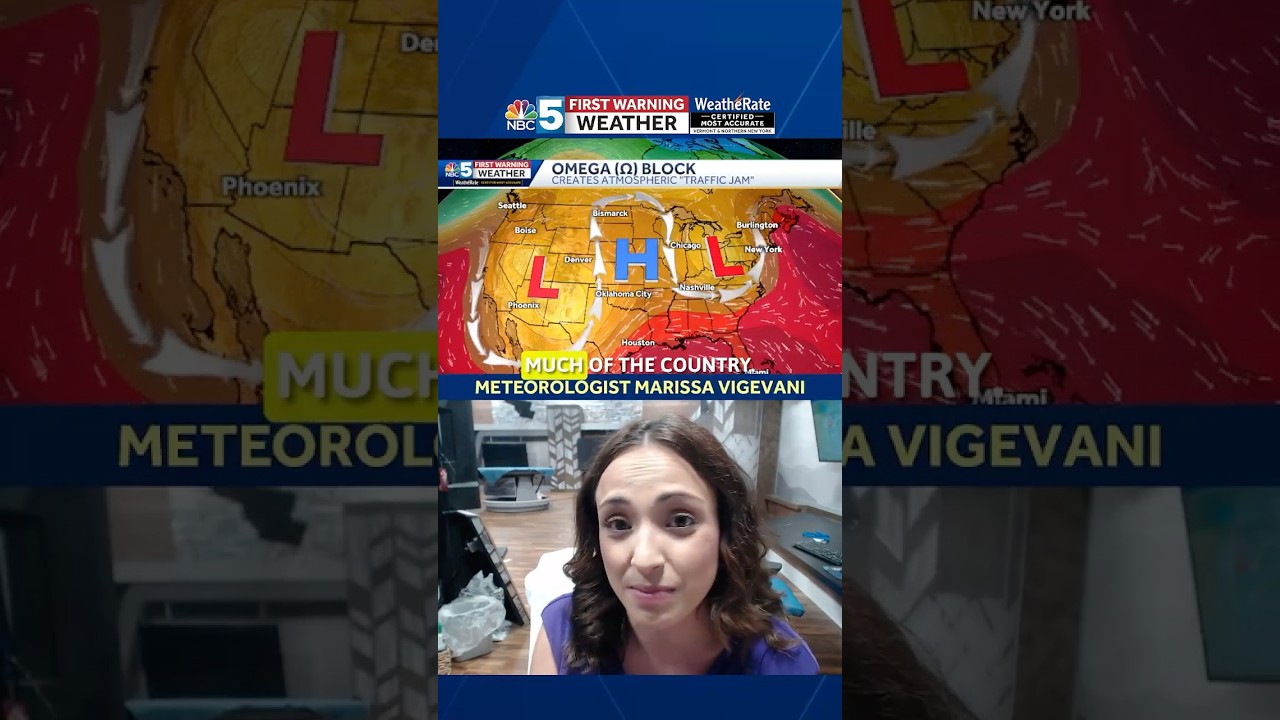 Explainer: Omega block weather pattern causes traffic jam across much of the United States