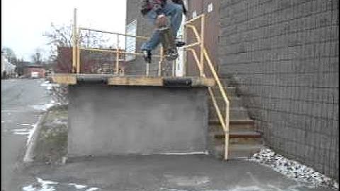 cave man off loading dock