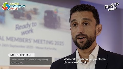 Statement von Mehdi Ferhan, Senior Vice President Powertrain Engineering, Volvo Group