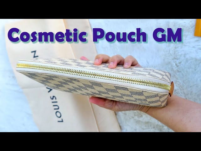 Louis Vuitton Cosmetic Pouch Azur Unboxing