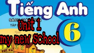 Tiếng anh lớp 6 - unit 1 - My new school - Getting started Phần 1
