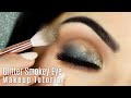 Eye Makeup Tutorial Using One Matte, Two Metallics + Glitter | How To Apply Eyeshadow