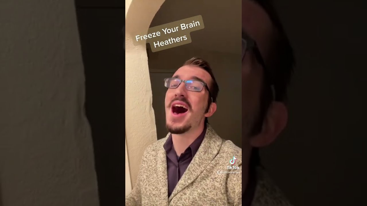 Freeze Your Brain - Heathers | Mortius Snippet #shorts #sing #tenor #heathers #musical