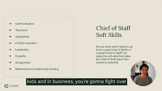 8 Chief of Staff Soft Skills screenshot 2