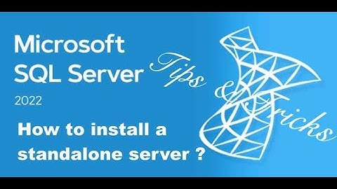 SQL Server 2022 Standard Tips & Tricks - Basic install with features