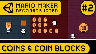Remaking COINS and COIN BLOCKS in Unity - Mario Maker Deconstructed #2