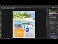 How To Design A Business Flyer | Travel Flyer Design | In Photoshop