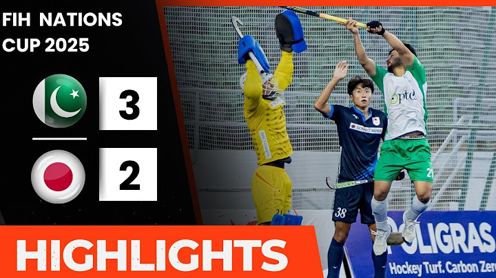 Pakistan Vs Japan Hockey Match Highlights | FIH Hockey Nations Cup 2025 | Full Match Goals & Moments