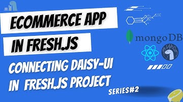 Daisy-UI configureren en verbinden in FreshJs Project | 2024 | Fresh.js met MongoDB | Serie #2