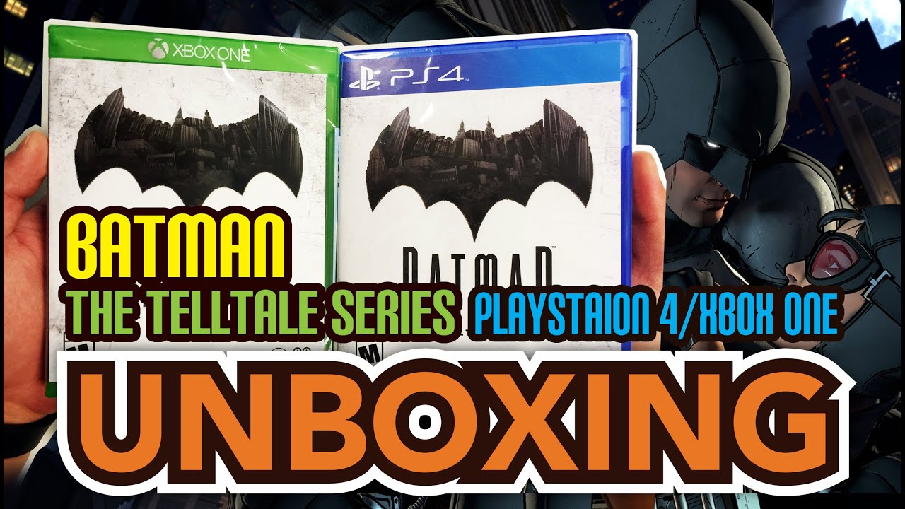 Batman: The Telltale Series - Season Pass Disc (PS4 / Xbox One) Unboxing!!  - YouTube