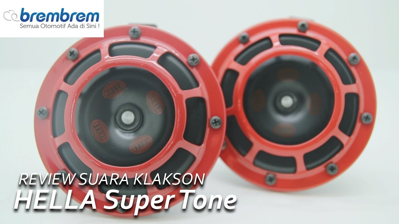 Review Suara Klakson Hella Super Tone Brembrem Youtube